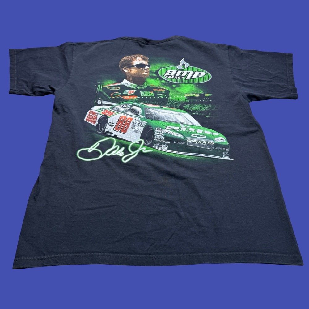Dale Earnhardt Jr 88 AMP Energy NASCAR T Shirt Medium Chase Authentics Racing